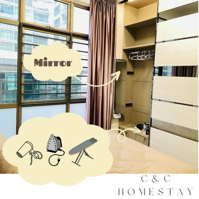 Palazio Mount Austin 2Br Studio Pool View With Tv Box-3 Plus 1 Pax C2-07 Johor Bahru Buitenkant foto